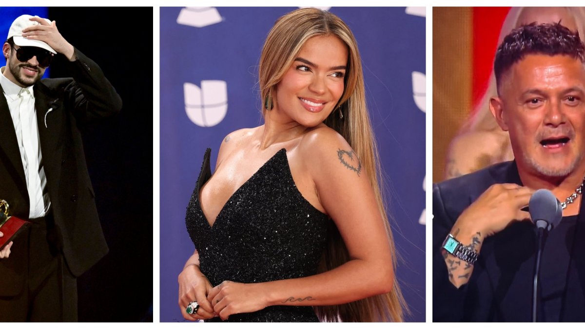 Bad Bunny, Karol G y Alejandro Sanz