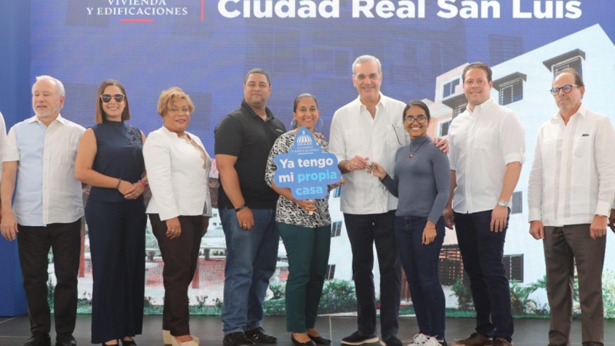 El presidente Luis Abinader estuvo en SDE.