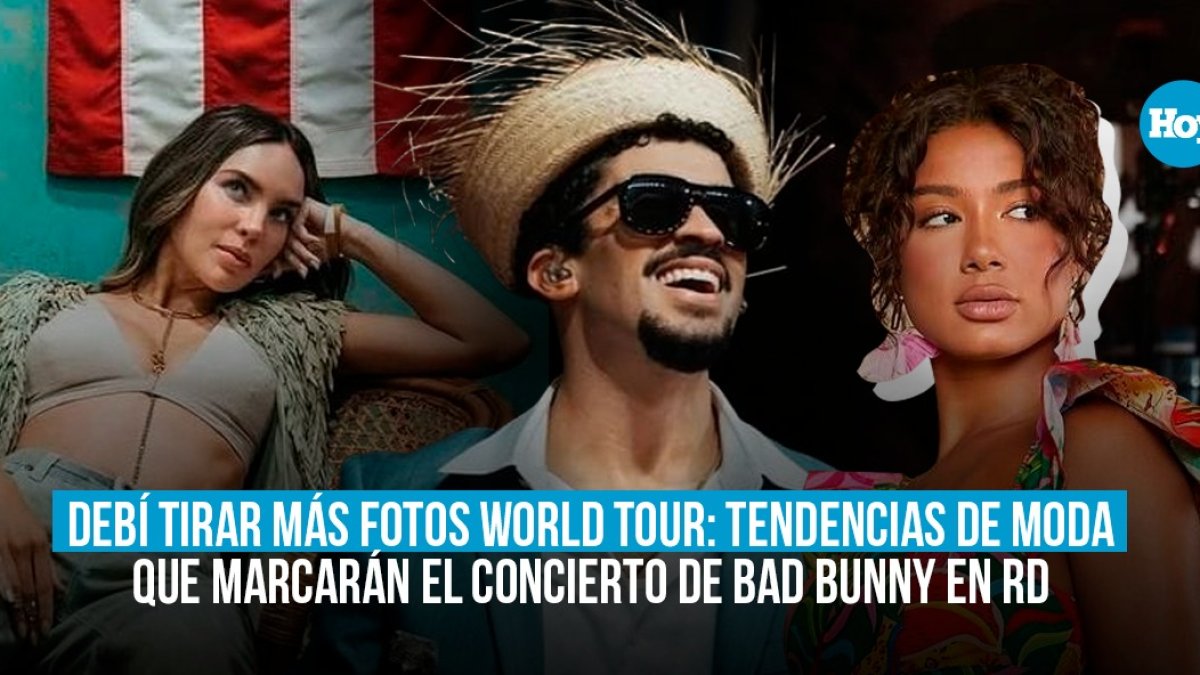 : Tendencias de moda que marcarán el concierto de Bad Bunny en RD