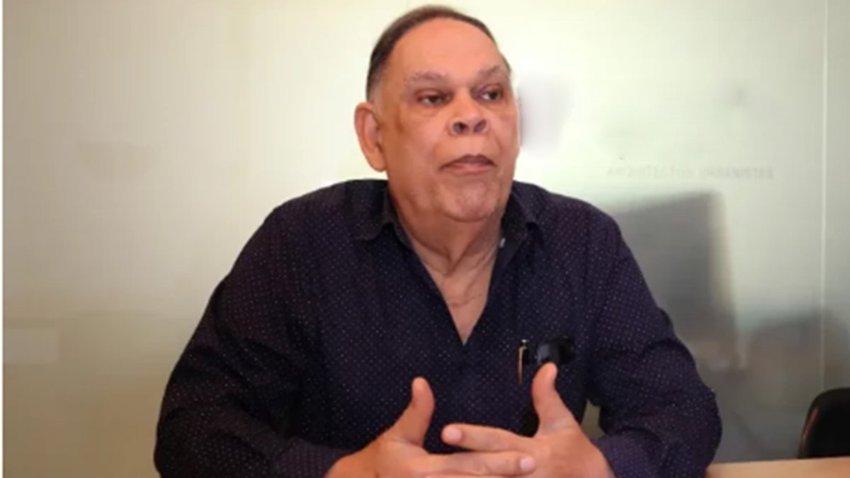 Arquitecto y urbanista Cristóbal Valdéz, conocedor de la ciudad de Santo Domingo.