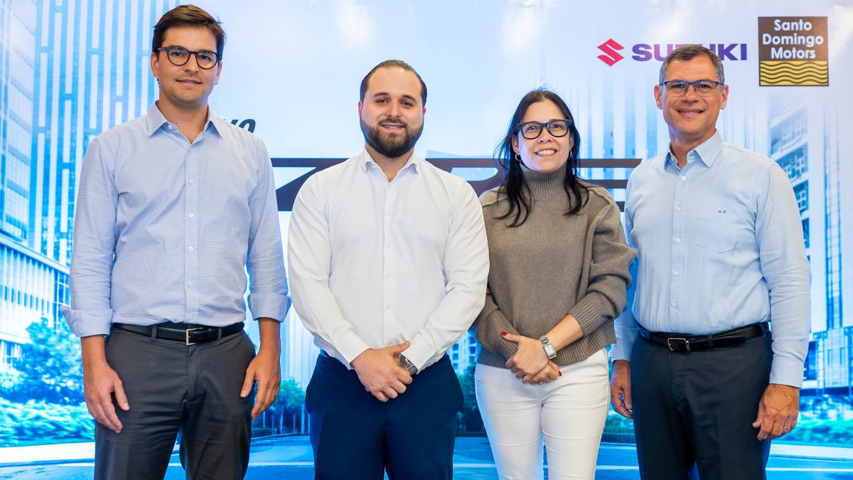 Alexis Anselin, Vicente Chuan, Marielly Figueroa y Aníbal Rodríguez.