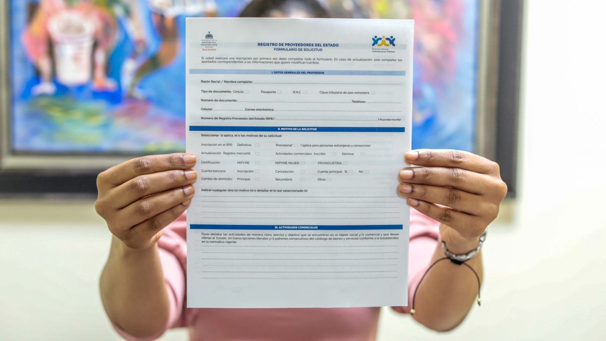 Requisitos para registrarse como proveedor/a del Estado