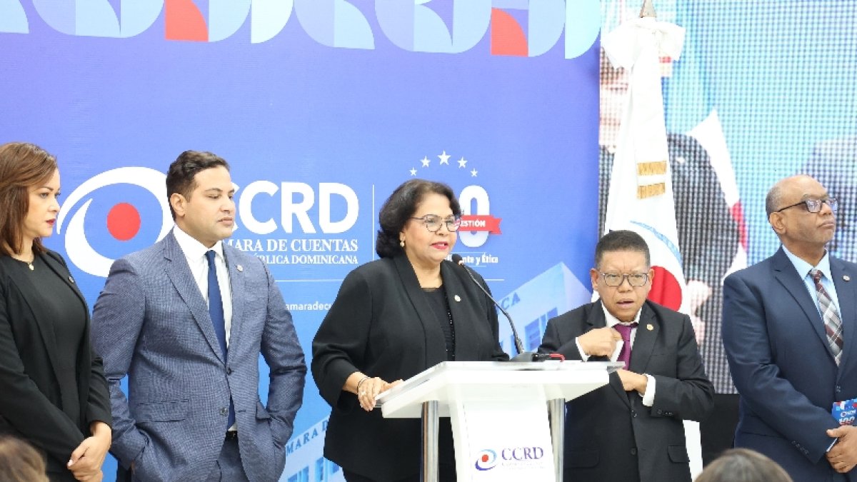 Miembros de la CCRD rinden cuentas.  Alexis Monegro