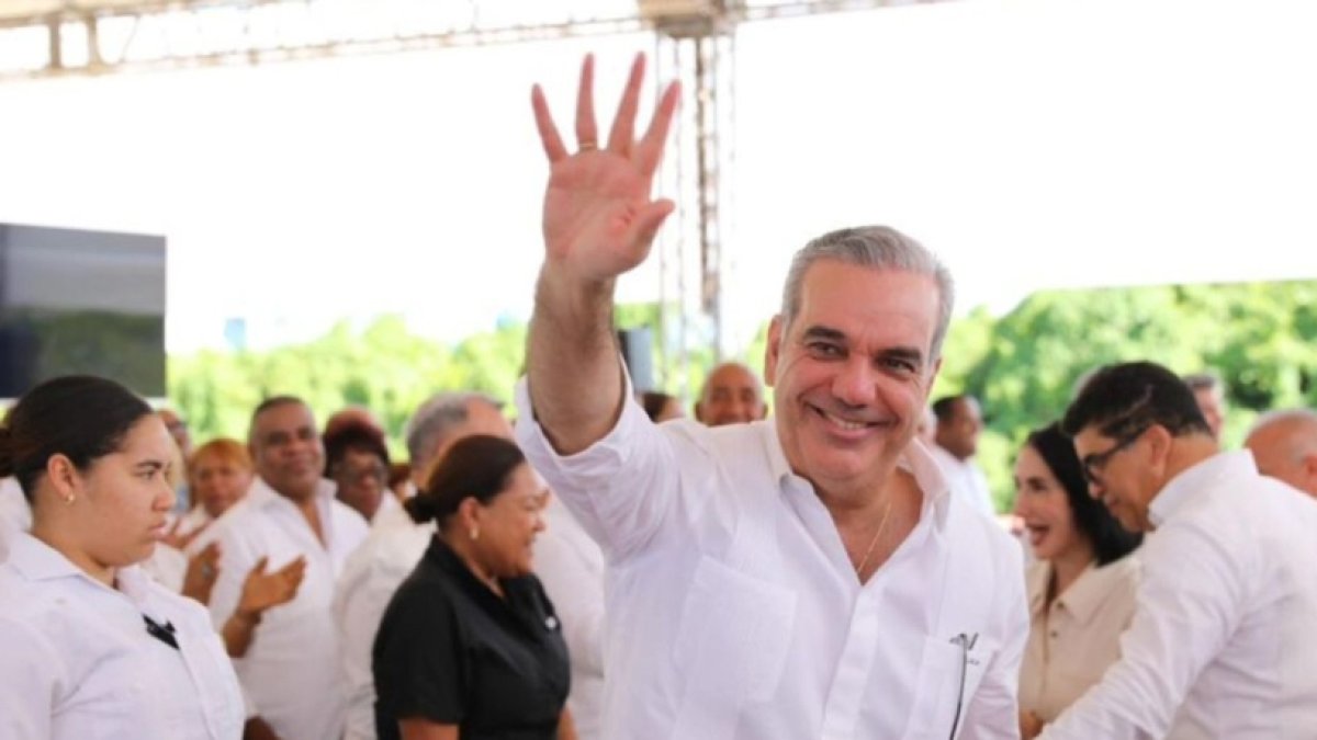 El presidente Luis Abinader.