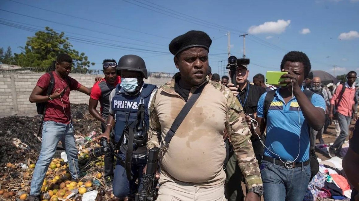 Jimmy Cherizier. Archivo.