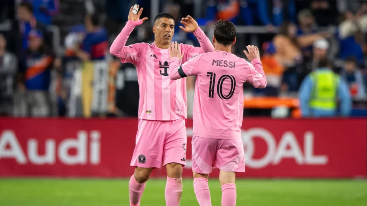 Luis Suarez y Lionel Messi