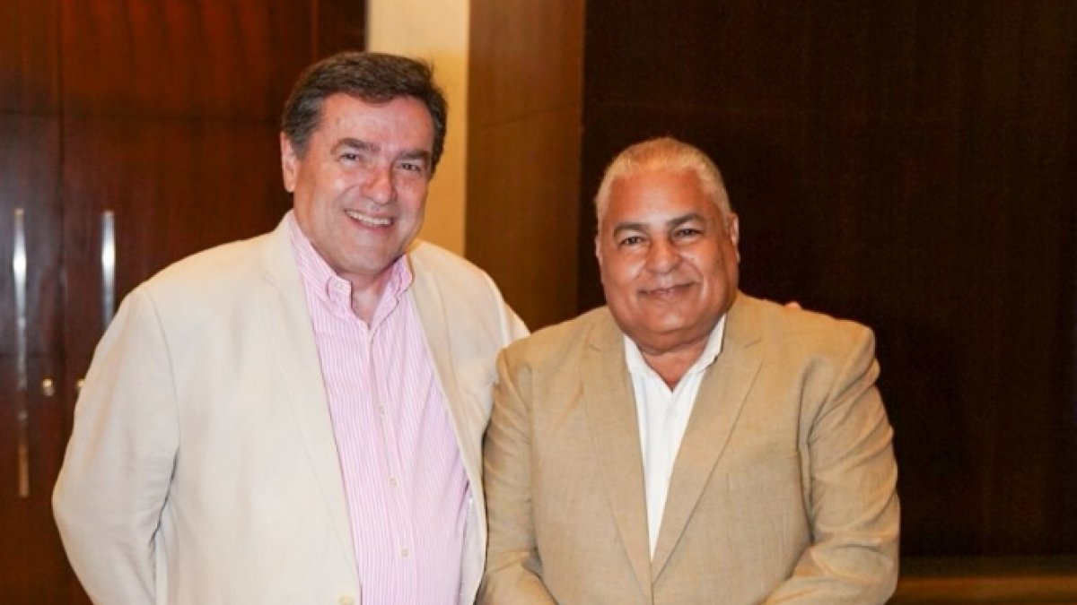 Armando Rodríguez y Fernando Geraldino
