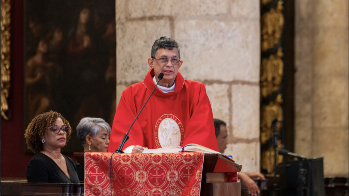 Sacerdote Abraham Apolinario, vicario episcopal de la Pastoral Social