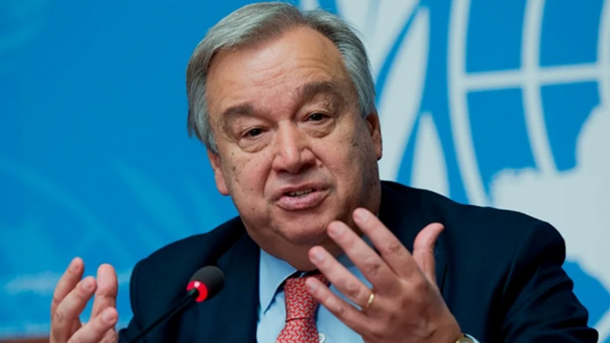 António Guterres, secretario general de la ONU.  Archivo