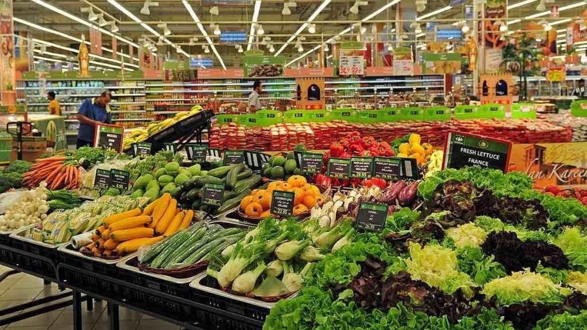 Productos agricolas en supermercados