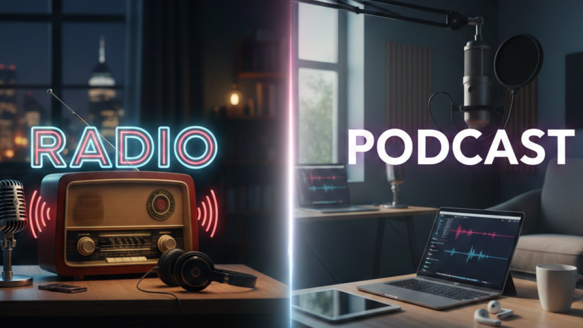 Radio vs. Podcast