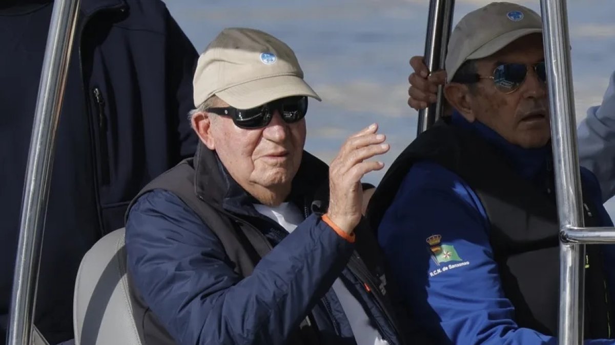 El rey emérito Juan Carlos I.