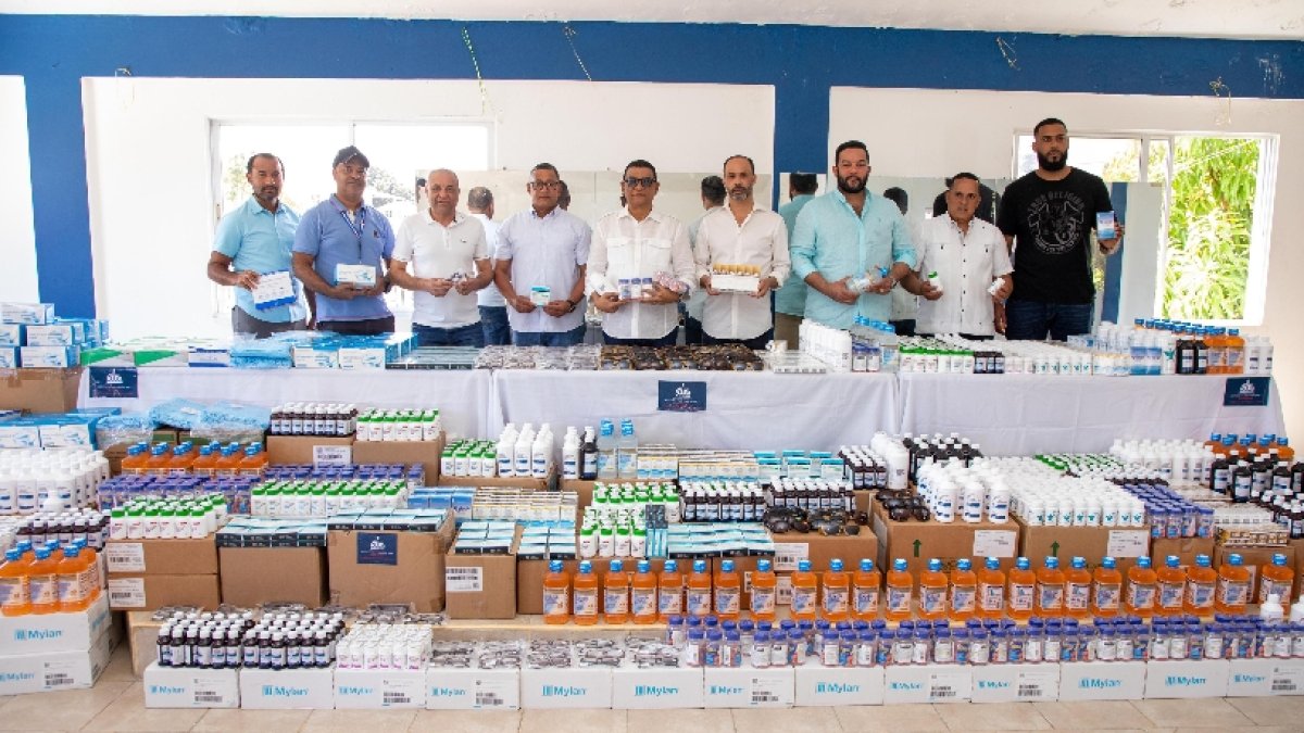 Son más de RD$25 millones en medicamentos e insumos.