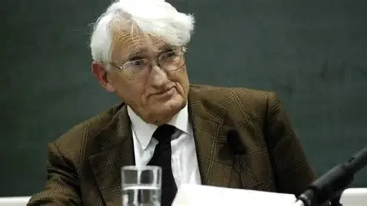 a El filósofo alemán Jürgen Habermas falleció