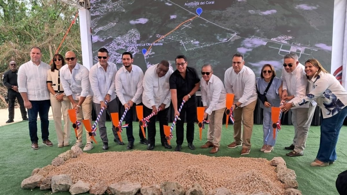 Inician construcción del Boulevard Turístico La Otra Banda–Punta Cana, una obra clave para el desarrollo de la zona