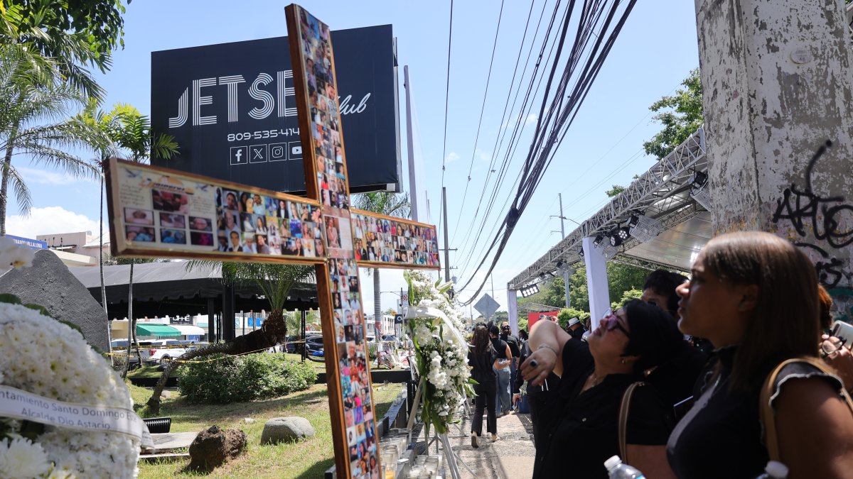 Familiares honran la memoria de las víctimas del Jet Set