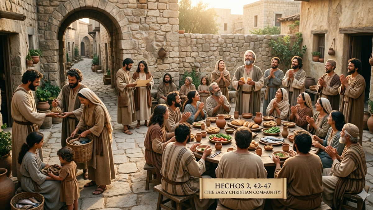 Una Iglesia de Tomases y enviados. Imagen creada con IA