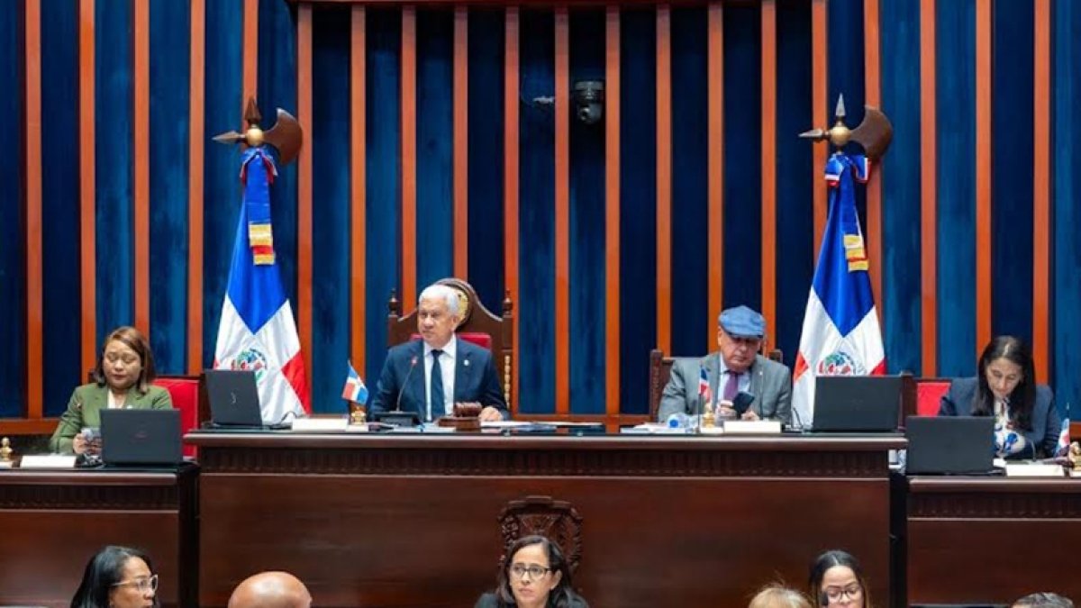 Sesión del Senado de la República.