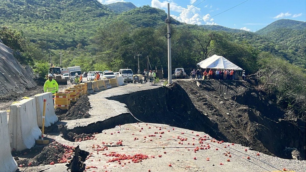 Cierre parcial en carretera San José de Ocoa por derrumbe: conoce la ruta alterna