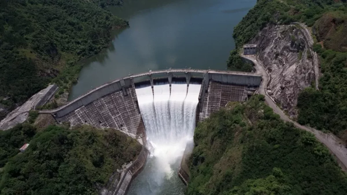 Presa de Sabaneta, en San Juan
