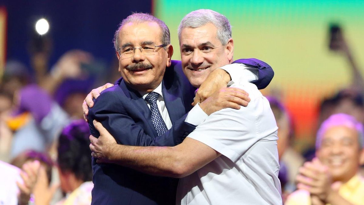 Danilo Medina y Gonzalo Castillo