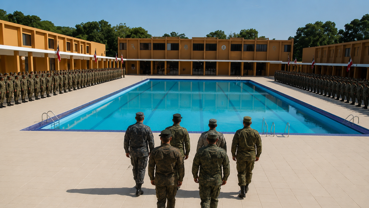 Cadete murió tras entrar a piscina de academia militar para buscar una botella de agua