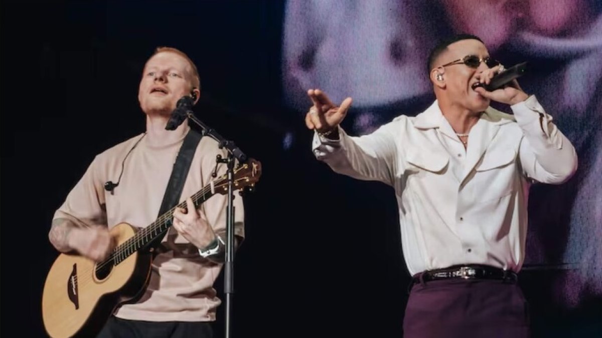 Daddy Yankee fue la sorpresa de Ed Sheeran en Puerto Rico