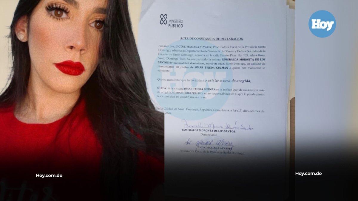 Esmeralda Moronta no aceptó ir a casa de acogida