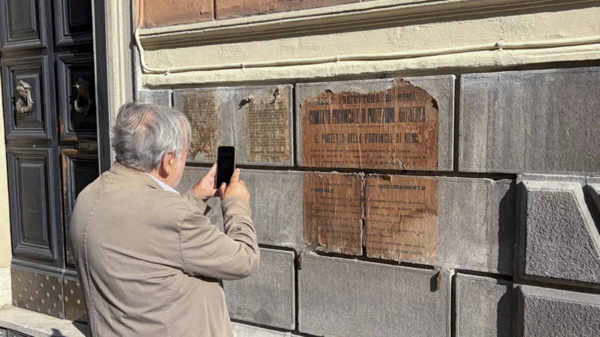 Roma revela manifiestos bélicos de la Segunda Guerra Mundial