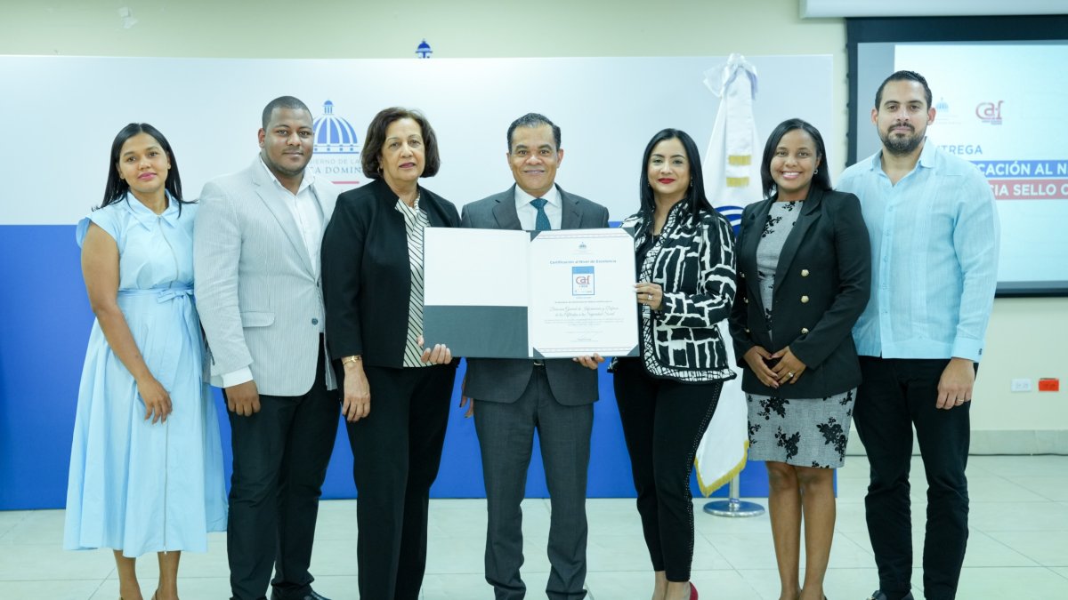 DIDA alcanza nivel de excelencia con certificación CAF +300 otorgado por el MAP
