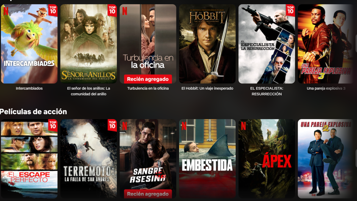 De JLo a Michael Jackson: las películas más vistas de Netflix ahora mismo