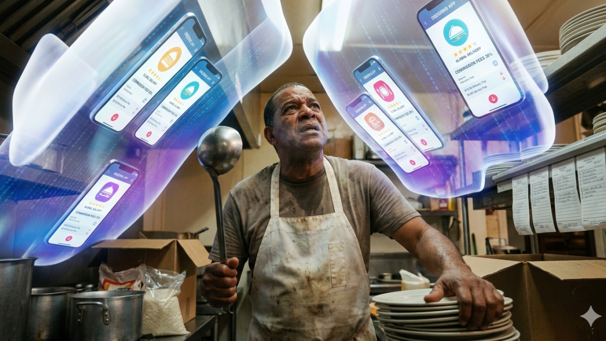 Apps de delivery extranjeras asfixian a restaurantes de RD