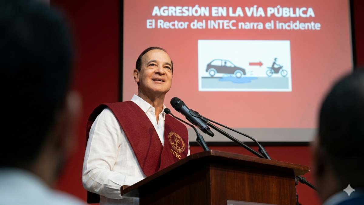 Un charco desata la ira: El rector de INTEC narra su encuent