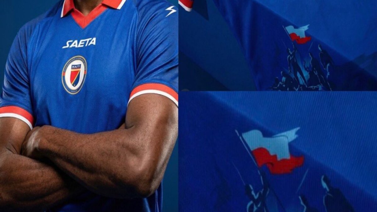 Haití modifica el diseño de su camiseta para el Mundial tras