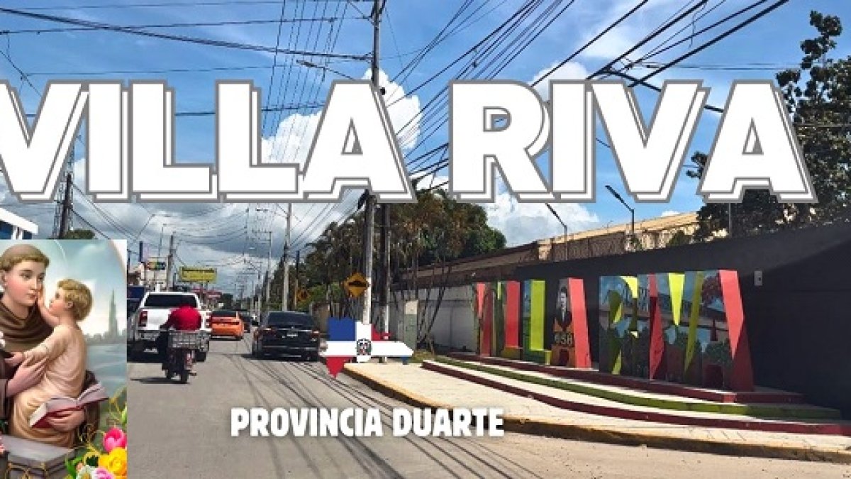 Festejan inicio Fiestas Patronales de Villa Riva, provincia 