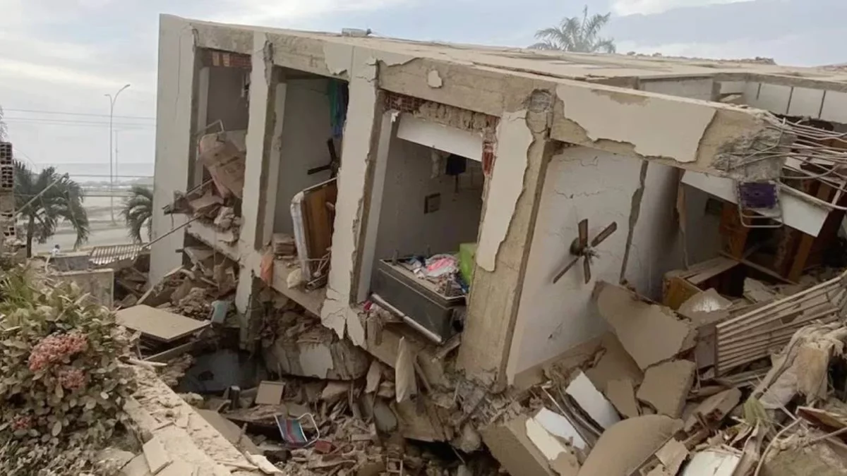 Imágenes del terremoto en Venezuela
