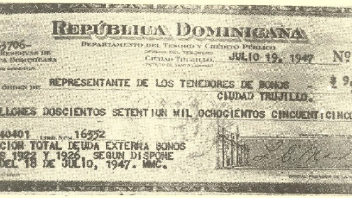 Autonomía financiera de la República Dominicana en 1947