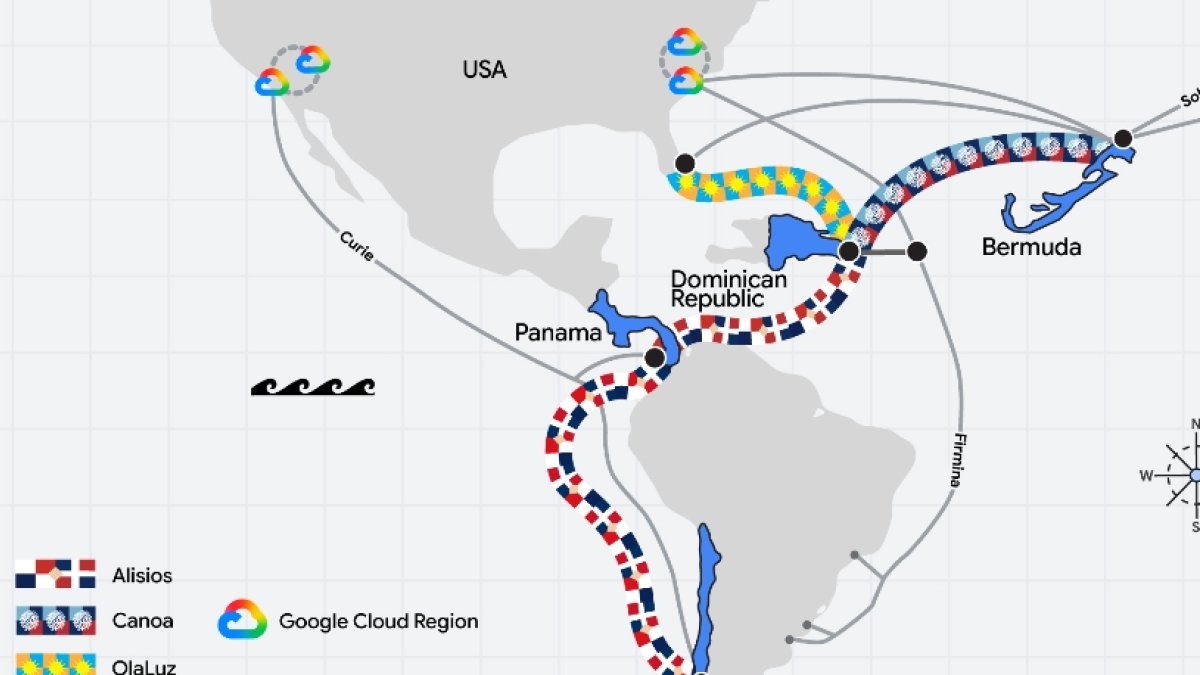 Nuevas rutas de cables submarinos en República Dominicana