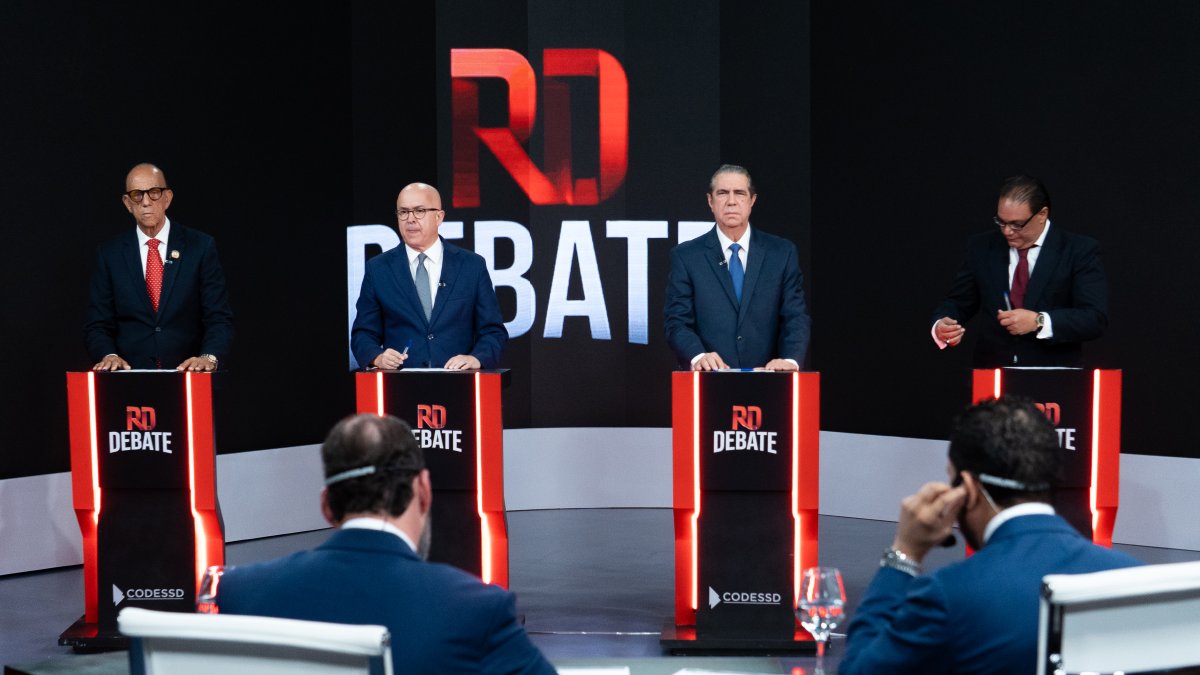 Los que se vieron las caras en el debate.