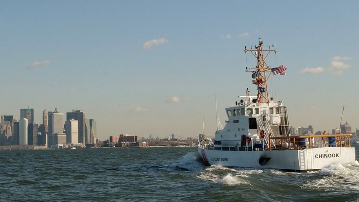 Un buque de la Guardia Costera de Estados Unidos. Foto: AP
