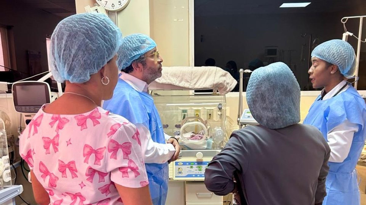 Actualmente, la UCIN mantiene cinco recién nacidos hospitalizados.
