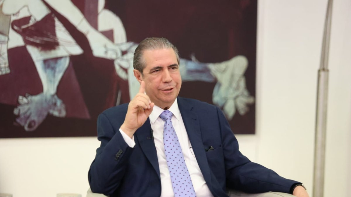 Francisco Javier García presenta su proyecto presidencial por el PLD en el Almuerzo del Grupo Corripio