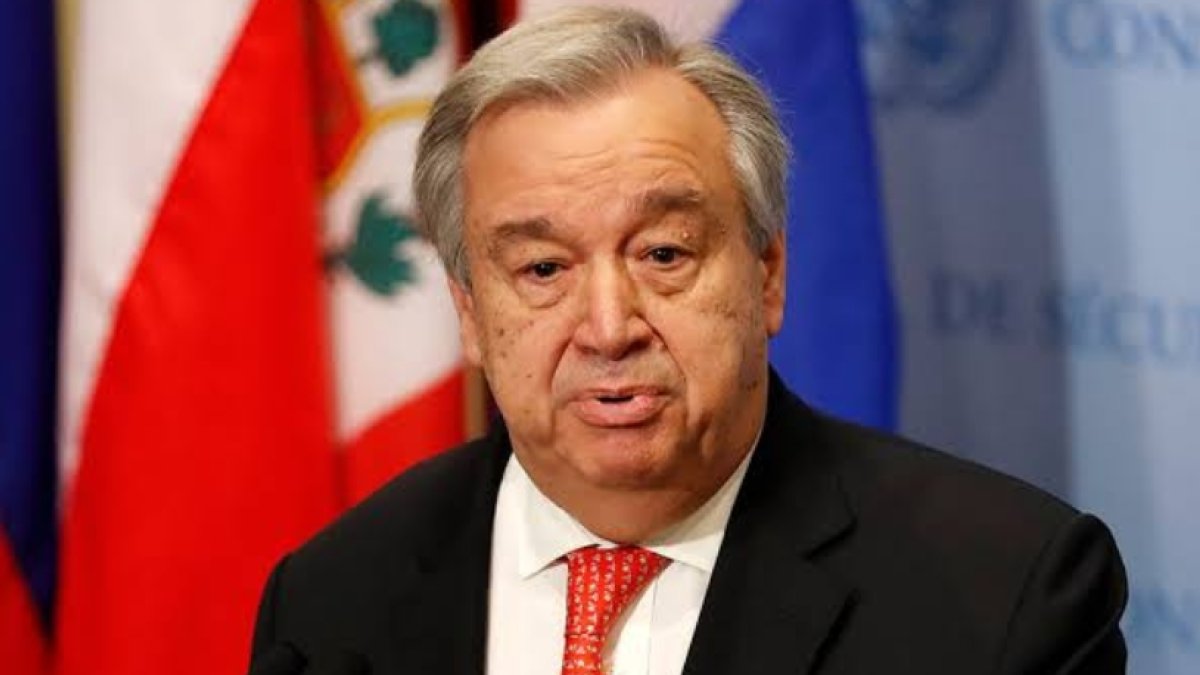 Antonio Guterres, secretario general de la ONU. Internet