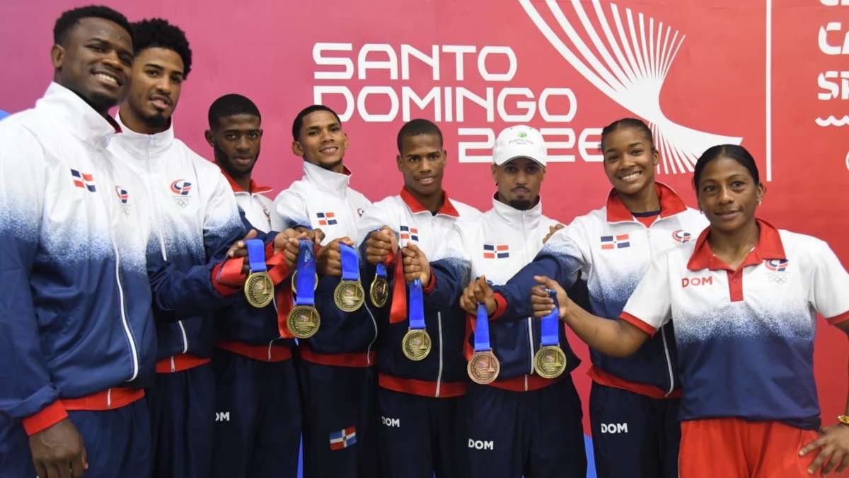 Los ocho medallistas, siete de oro y un bronce, que brillaron por todo lo alto y establecieorn marcas en los pasados juegos.