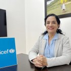 Anyoli Sanabria, representante interina de Unicef.
