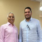 Valentín Báez, vicepresidente de Operaciones de Telesistema Y Miguel Medina, CEO de Grupo de Medios Panorama.