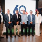 Desde la izquierda Federico Lebrón, Luis José Placeres, Enrique Valverde, Gary Bautista, Robert Guerra, Franchesca Páez y Edmundo Gracia.