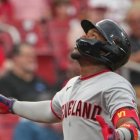 Angel Martínez bateó un grand slam  victoria  Cleveland