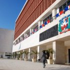 el pais. fachada del congreso nacional. manelik balcacer. 22-02-10