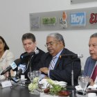 Almuerzo Semanal del Grupo de Comunicaciones Corripio, con representantes del servicio Nacional de salud, encabezado por el señor Chanel Rosa Chupany Director Ejecutivo, señora Rosaura Quiñones Coordinadora de Gabinete, señora Michell Guzmán  Directora de Planificación y María Gómez Encargada de Relaciones Públicas. Hoy/ Aracelis Mena 14/11/2018